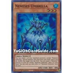 Nemeses Umbrella (Super Rare) – Eternity Code | Carta YUGIOH en México