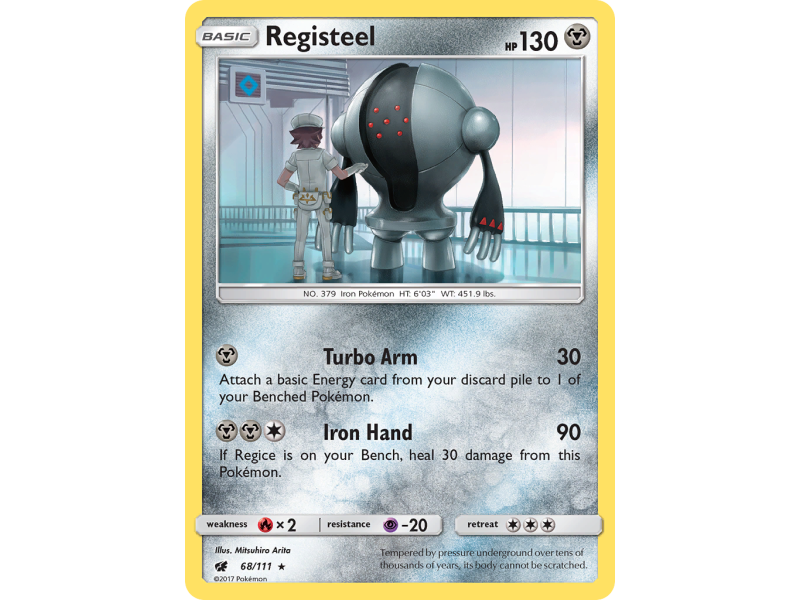 Registeel (Reverse Holo)