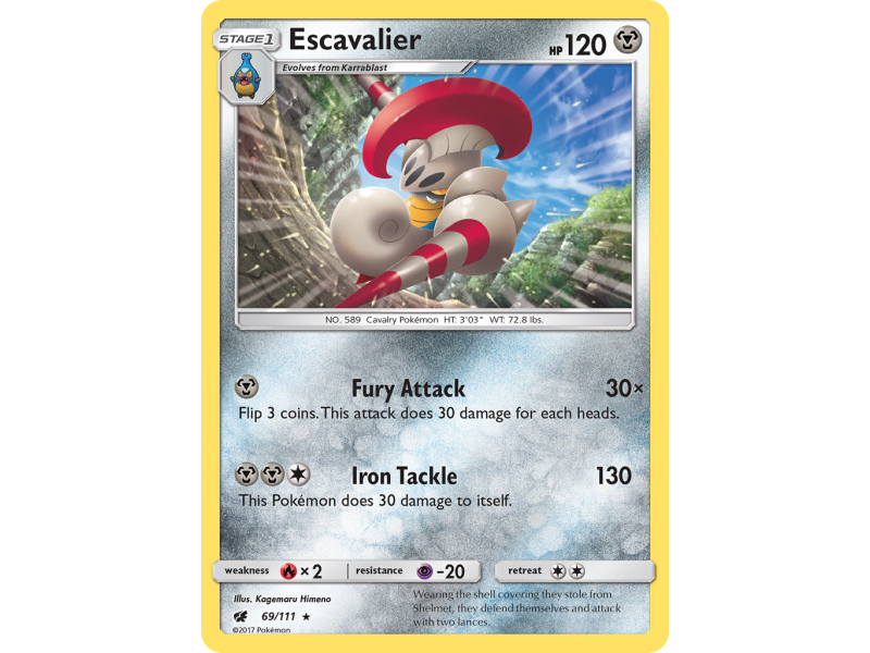 Escavalier (Reverse Holo)
