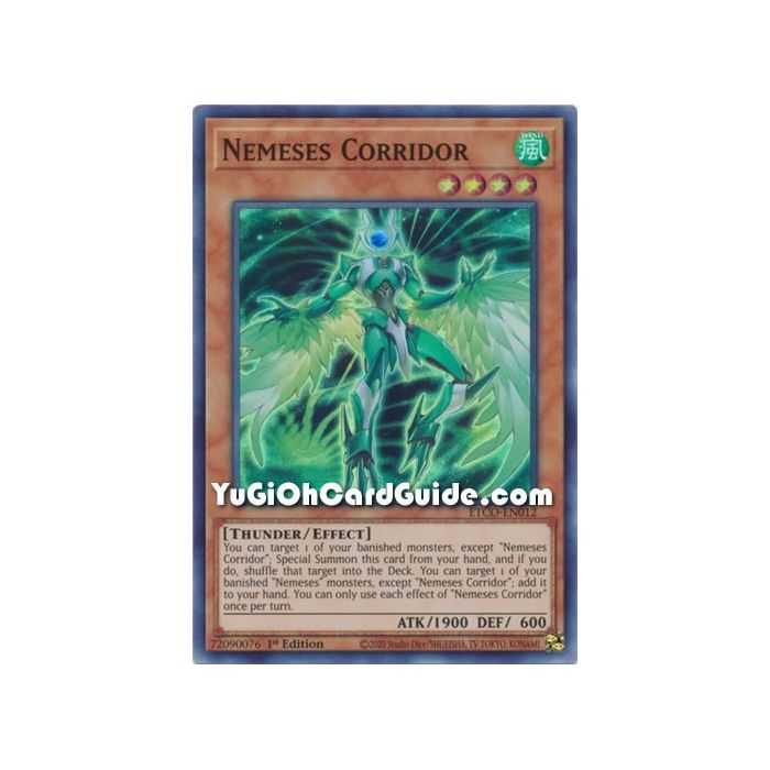 Nemeses Corridor (Super Rare) – Eternity Code | Carta YUGIOH en México
