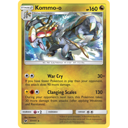 Kommo-o (Reverse Holo)