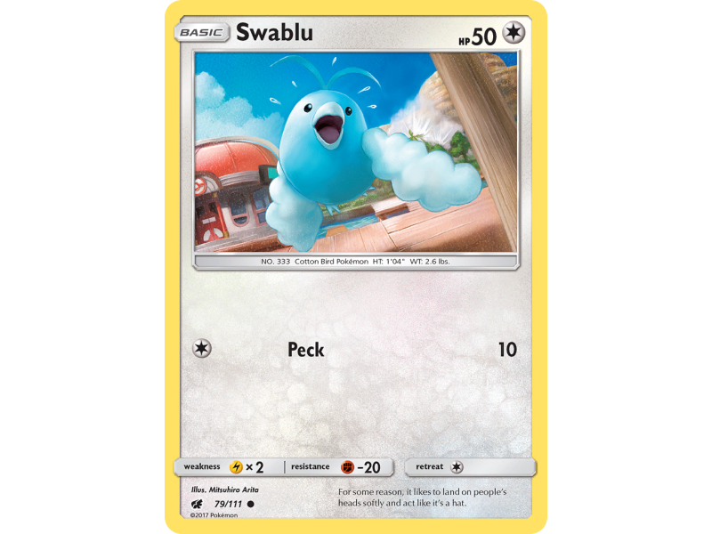 Swablu (Reverse Holo)