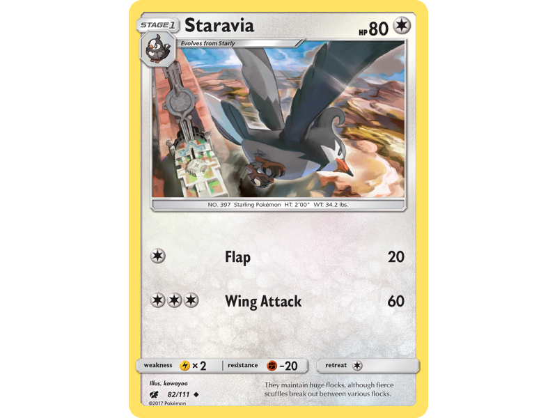 Staravia (Reverse Holo)