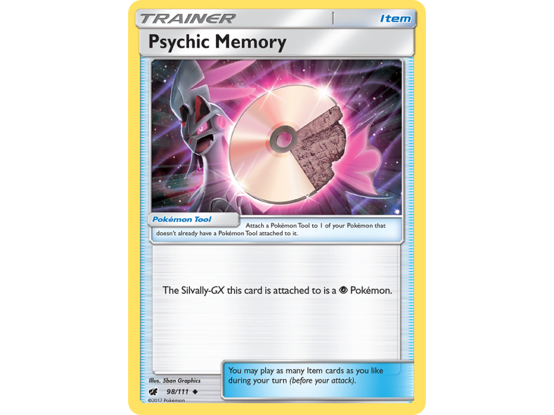Psychic Memory (Reverse Holo)