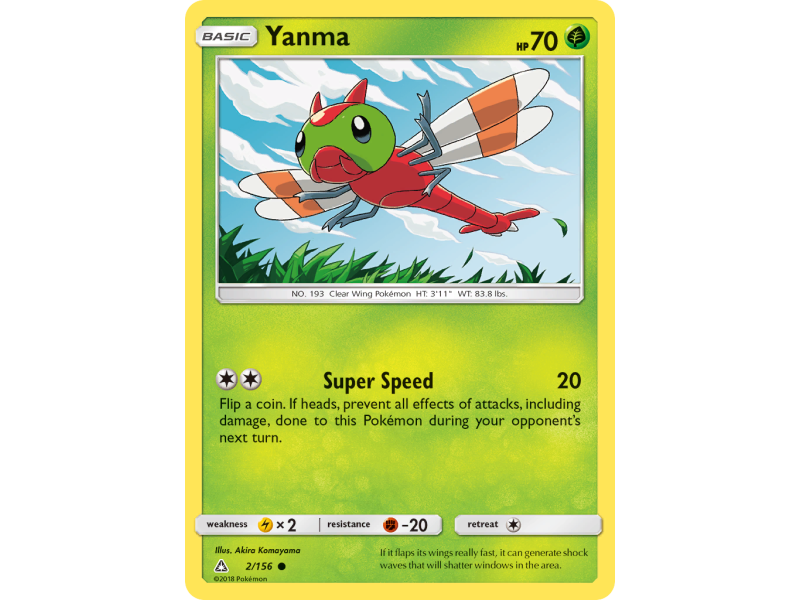 Yanma (Reverse Holo)