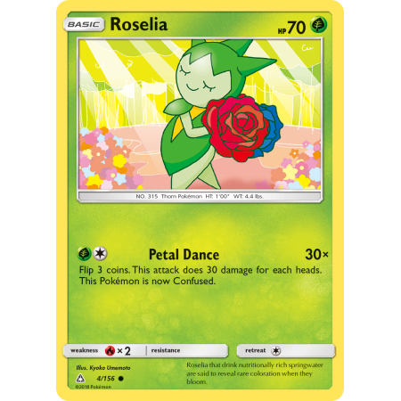 Roselia (Reverse Holo)