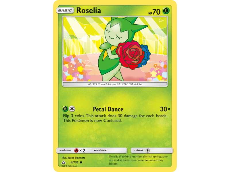 Roselia (Reverse Holo)