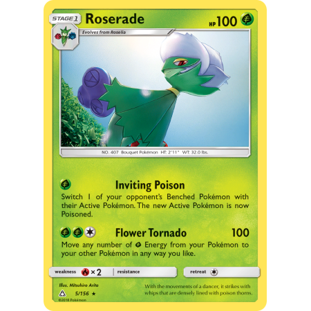 Roserade (Reverse Holo)