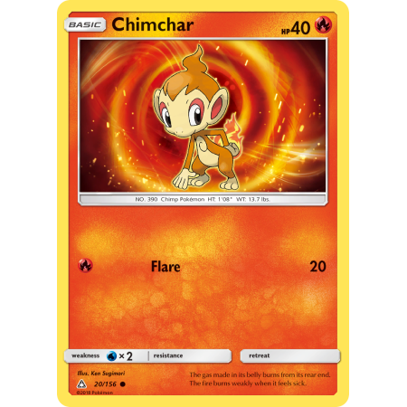 Chimchar (Reverse Holo)