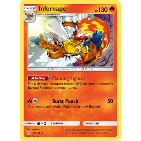 Infernape (Reverse Holo)