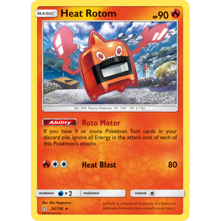 Heat Rotom (Reverse Holo)