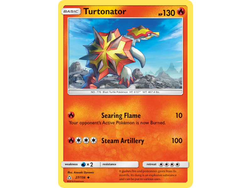 Turtonator (Reverse Holo)