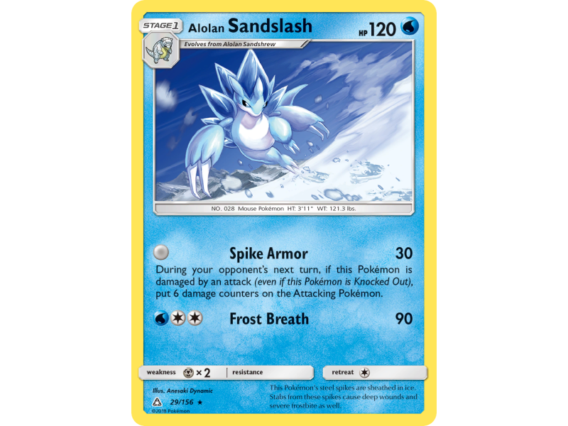 Alolan Sandslash (Reverse Holo)