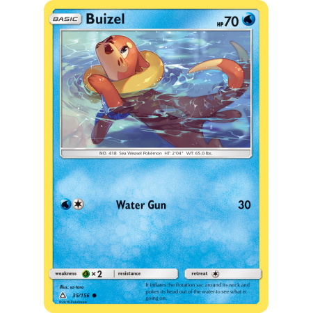 Buizel (Reverse Holo)