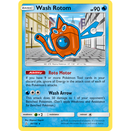 Wash Rotom