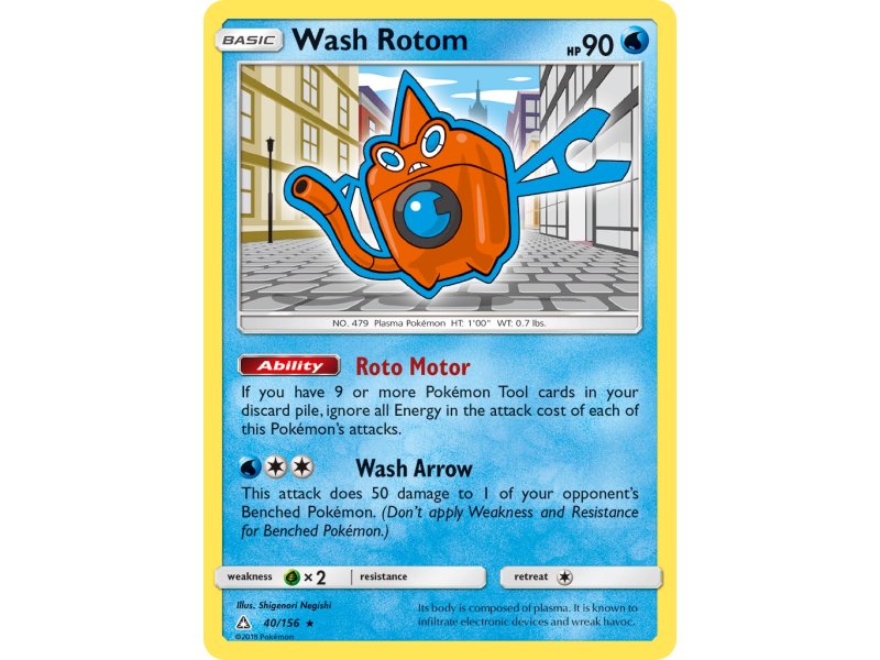 Wash Rotom