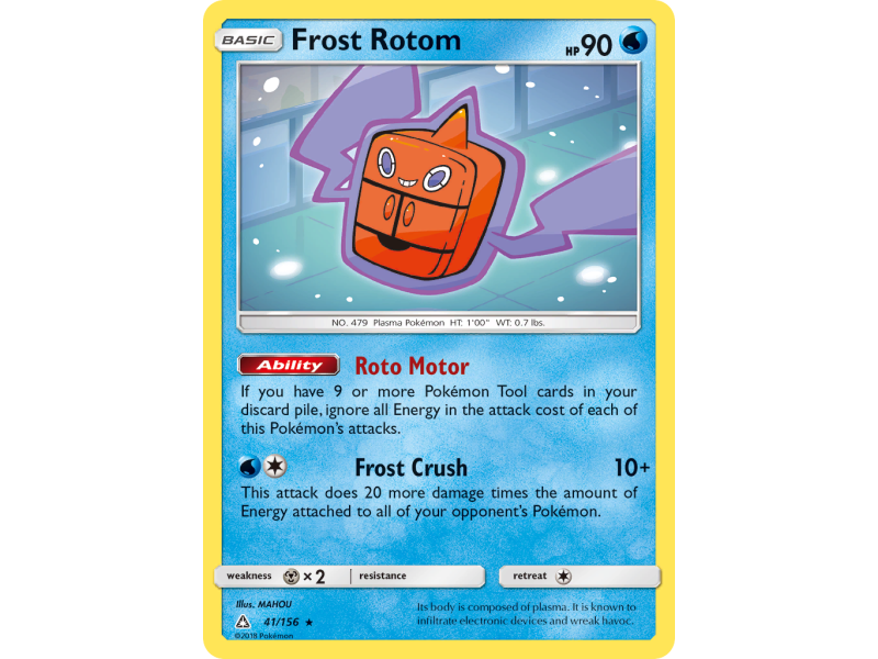 Frost Rotom (Reverse Holo)