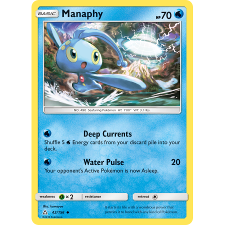 Manaphy (Reverse Holo)