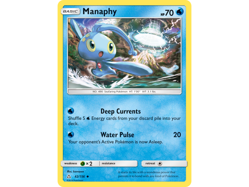 Manaphy (Reverse Holo)