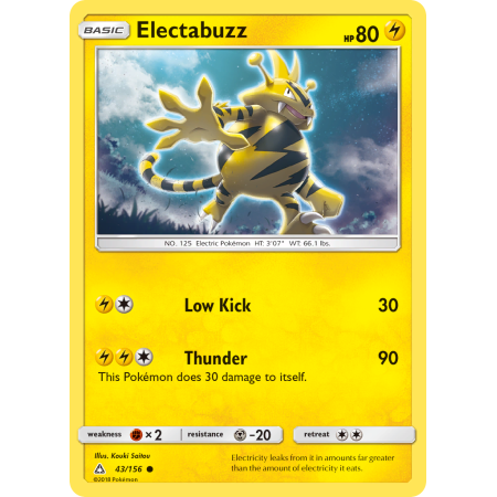 Electabuzz (Reverse Holo)