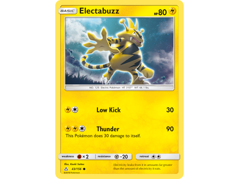 Electabuzz (Reverse Holo)