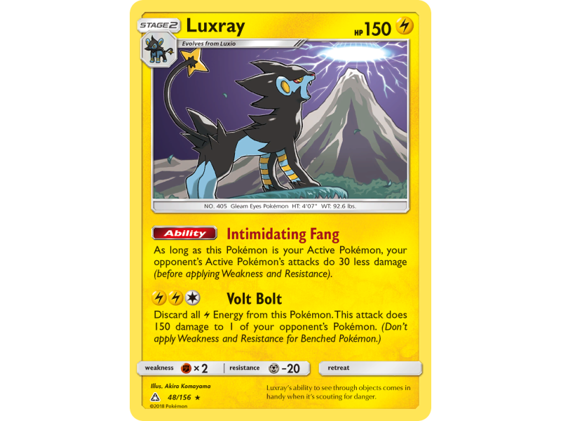 Luxray (Reverse Holo)