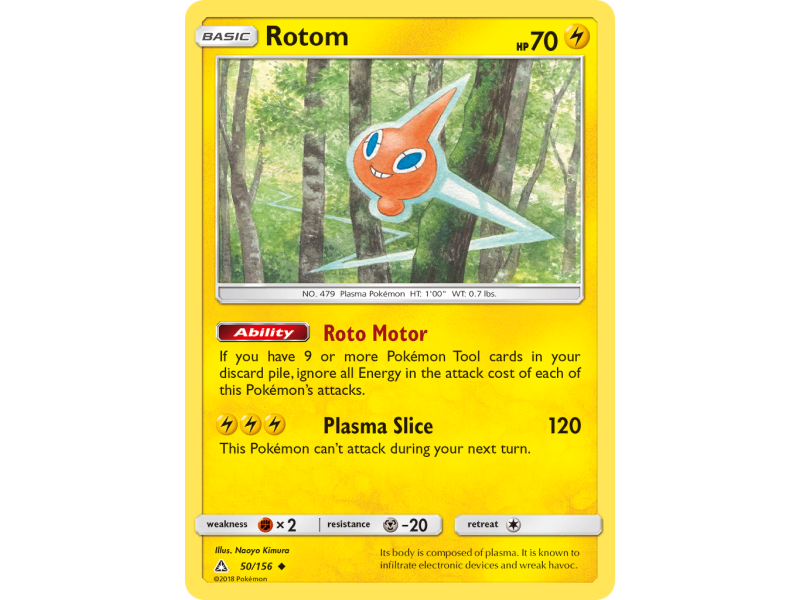 Rotom (Reverse Holo)