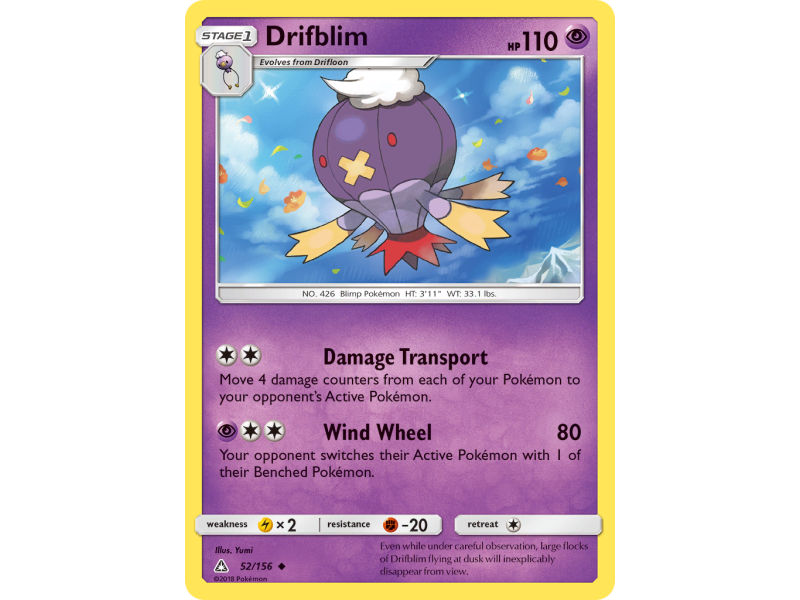 Drifblim (Reverse Holo)
