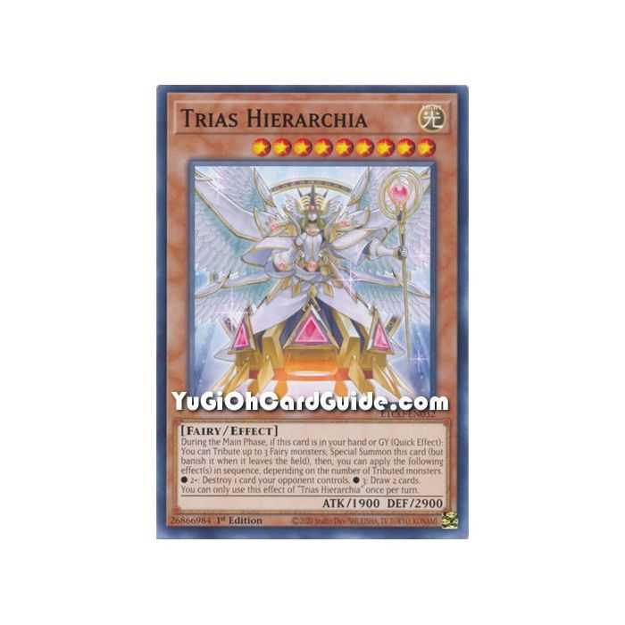 Trias Hierarchia (Common) – Eternity Code | Carta YUGIOH en México