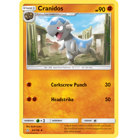 Cranidos (Reverse Holo)