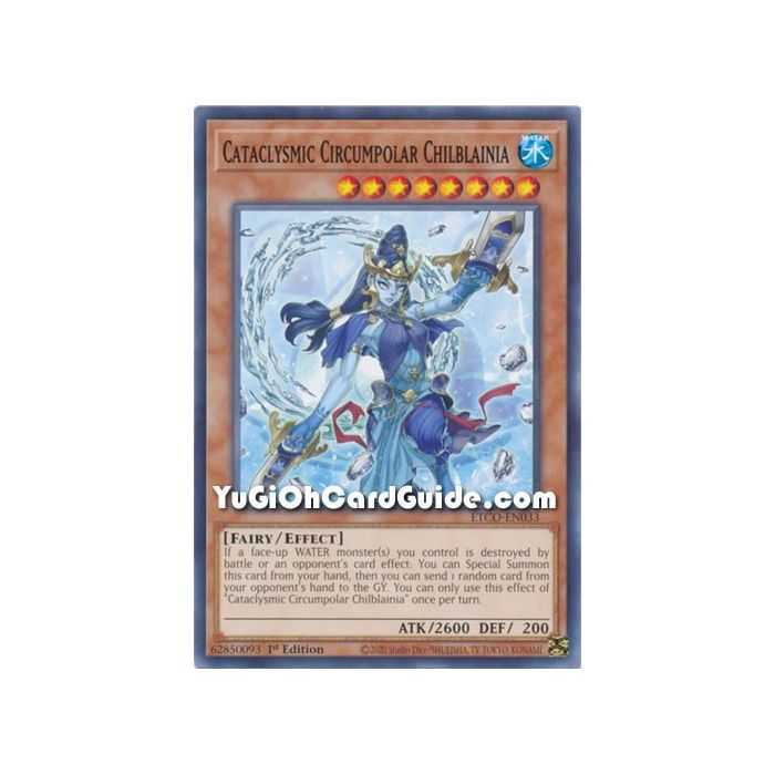 Cataclysmic Circumpolar Chilblainia (Common) – Eternity Code | Carta YUGIOH en México