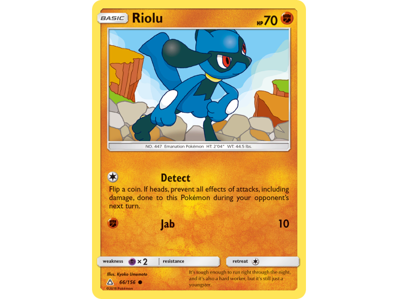 Riolu (Reverse Holo)
