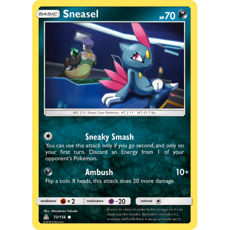 Sneasel (Reverse Holo)