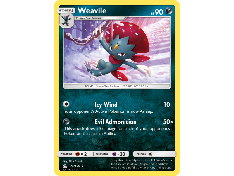 Weavile (Holo)