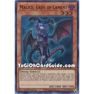 Malice, Lady of Lament (Super Rare) – Eternity Code | Carta YUGIOH en México