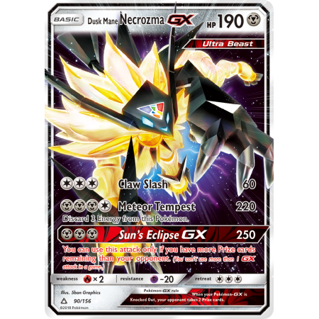 Dusk Mane Necrozma-GX (Holo)