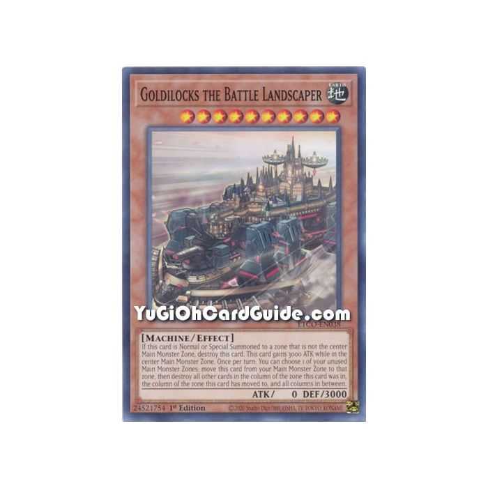 Goldilocks the Battle Landscaper (Common) – Eternity Code | Carta YUGIOH en México