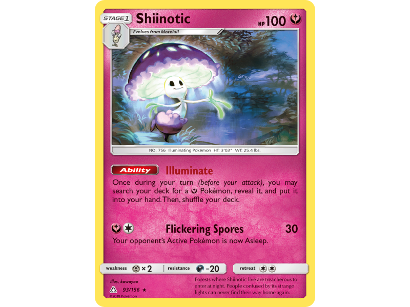 Shiinotic (Reverse Holo)