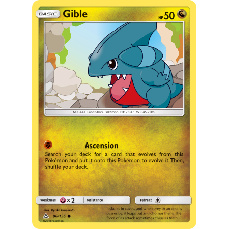Gible (Reverse Holo)