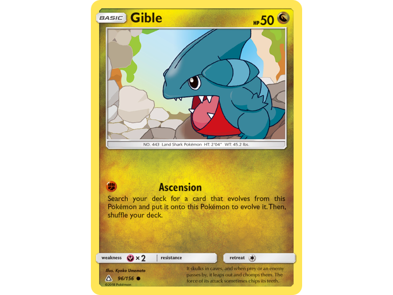 Gible (Reverse Holo)