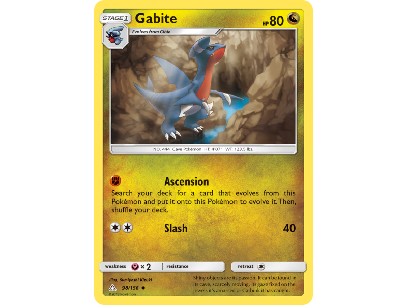 Gabite (Reverse Holo)