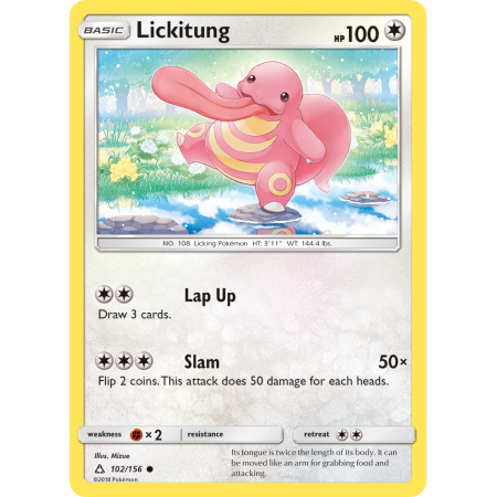 Lickitung (Reverse Holo)