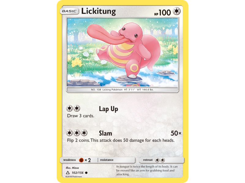 Lickitung (Reverse Holo)