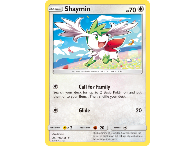Shaymin (Reverse Holo)
