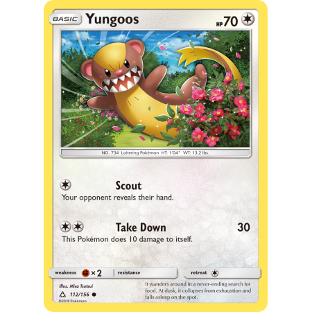 Yungoos (Reverse Holo)