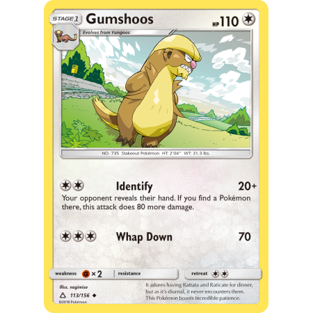Gumshoos (Reverse Holo)