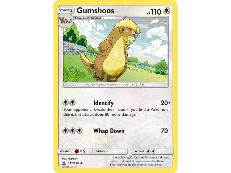 Gumshoos (Reverse Holo)