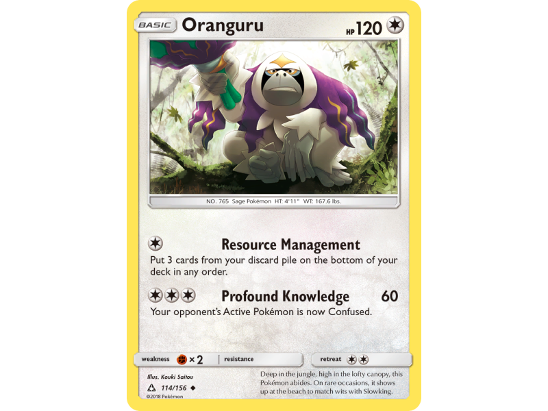 Oranguru (Reverse Holo)