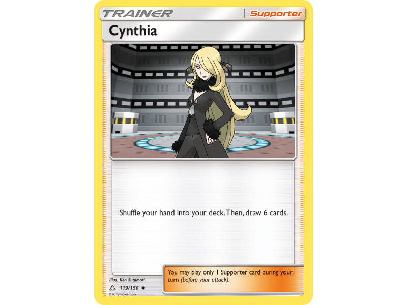 Cynthia (Reverse Holo)