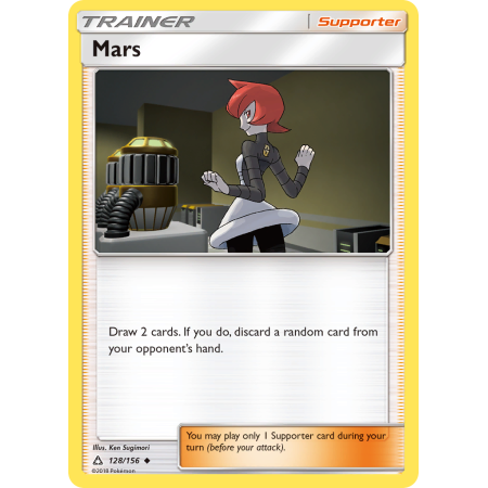 Mars (Reverse Holo)
